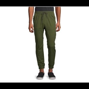 NWOT Men’s Twill Jogger Pants